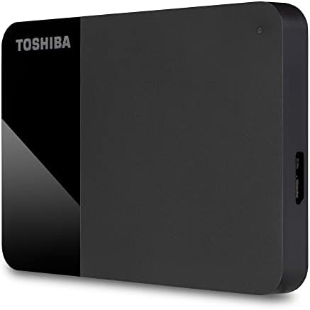 Toshiba 4 TB Canvio Kész – 2.5 colos Hordozható Külső Merevlemez-Meghajtót a superspeed USB 3.2 Gen 1, Kompatibilis a Microsoft