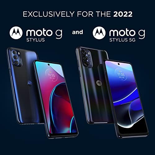 Motorola (2-Pack Moto G Stylus (2022), G Stylus 5G (2022) Képernyő Védő - 9H Edzett Üveg, Anti-Ujjlenyomat, Anti Karcolás