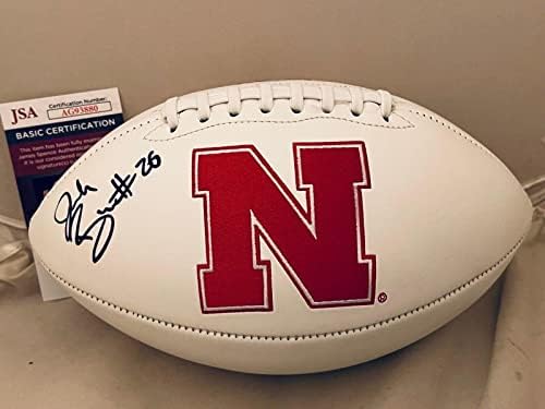 Josh Ökör aláírt Nebraska Cornhuskers Logó dedikált Futball SZÖVETSÉG - Dedikált Focilabda