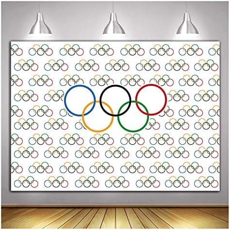 Olimpiai Sport Téma Fotózás Háttér Olimpiai Gyűrűk Nemzetközi Banner a Sport, Buli Fotó Hátterekkel Országok Osztályteremben