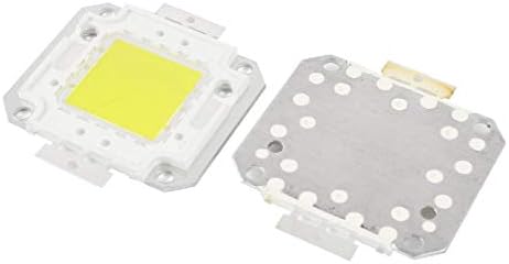 ÚJ LON0167 2db 30W Sárga LED-Emitter fémlemez Fehér Lámpa 16-18V 1.8 EGY(2db 30W gelbe LED-Emitter-Metallplatte-weiße Lampe