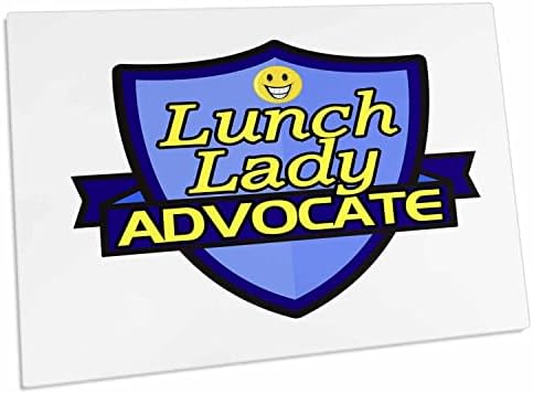 3dRose Ebéd Hölgy Ügyvédje Támogatás Design - Asztal Pad tányéralátétek (dpd-242704-1)