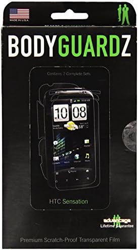 BodyGuardZ Teljes Test Védelme a HTC Sensation - Kiskereskedelmi Csomagolás - Világos