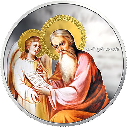 2011 Niué - Ortodox Szentély - Az Evangélista Set - Máté, Márk, Lukács, János - 4 x 1oz - Ezüst Érmék - $2 Uncirculated